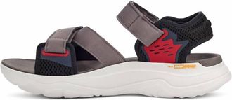 Teva Mens Zymic Sandal In Grey/red