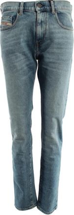 Diesel 2019 D-Strukt - Heren - Slim Fit Jeans - Blauw - W31 L32 - Katoen - Jeans