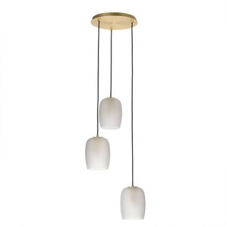 Lucande L&aacute;mpara Colgante taylan En Blanco De Metal - Lucande