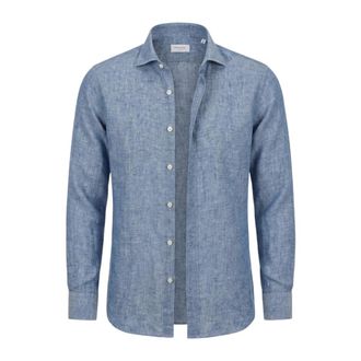 PORTOFIORI Casual Shirts - male - Portofiori - Casual Shirts - Blue - 2XL - Shirts