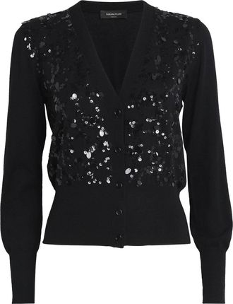 Fabiana Filippi Sequined Cardigan Size L