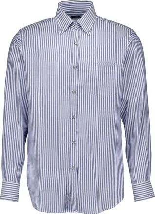 Paul & Shark Blauw Overhemd Lange Mouw 15313191r - Heren - Casual Overhemden - Blauw - 5XL - Overhemden