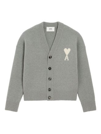 Ami Ami De Coeur Wool Cardigan-Uomo