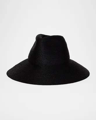 Janessa Leon&eacute; Colette Wide-Brim Raffia Hat