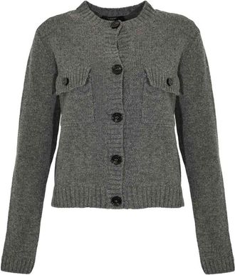 Max Mara Obbia Wool Knit Cardigan