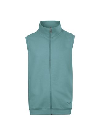 Trigema Womens 575405 Vest, Navy Seagrass, M