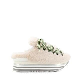 Hogan Ladies White Sneakers, US Size 7.5