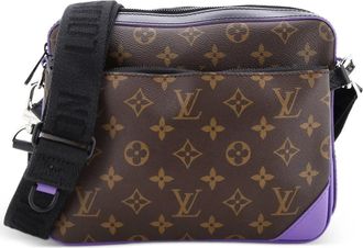 Louis Vuitton Trio Messenger Bag Macassar Monogram Canvas crossbody bag - Zwart