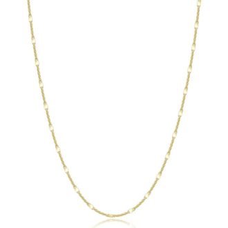 Lafonn Steila Chain Necklace in Gold at Nordstrom, Size 18
