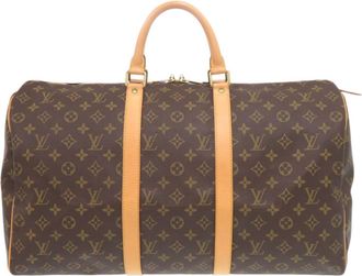 Louis Vuitton Brown Monogram Monogram Boston Bag (Pre-Owned)