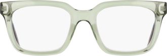 Cole Haan 51mm Square Reading Glasses in Crystal Green at Nordstrom Rack, Size +1.50