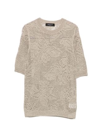 Fabiana Filippi Openwork T Shirt
