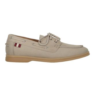 Bally Schoenen, Heren, Beige, 44 EU, Leer, Webby Loafer