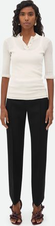 Bottega Veneta Slim Fit Light Cotton Top - Bottega Veneta