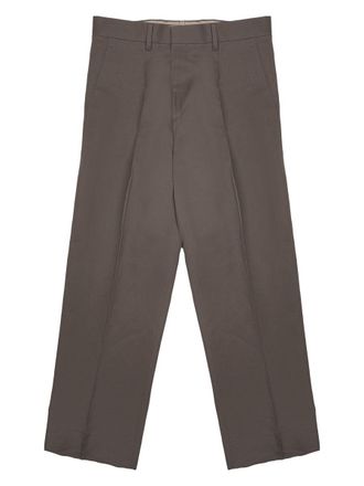 Costumein Straight-Leg Trousers With Mid-Rise Waist And Subtle Sheen