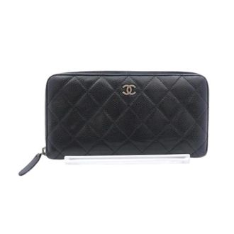 Chanel Pre-owned Wallets, female, Black, Size: ONE SIZE Pre-owned Matelasse wallet