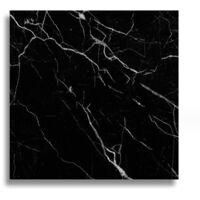 OEM 10 Pegatinas Autoadhesivas Para Azulejos De Cer&aacute;mica, Efecto M&aacute;rmol Negro 30-crezuo