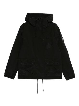 Weekend Offender chest-pocket hooded jacket - Black