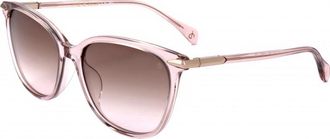 Rag & Bone Womens RNB1035 S 55 35J Sunglasses - Pink - One Size