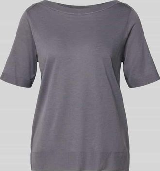 Marc O'Polo Regular Fit T-Shirt aus Lyocell-Baumwoll-Mix in Anthrazit, Gr&ouml;&szlig;e XXL