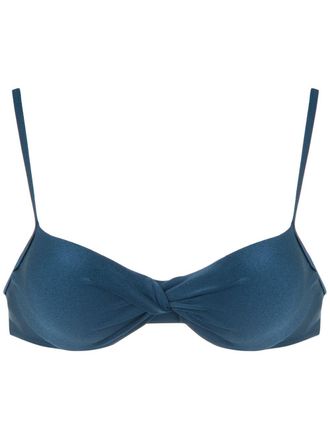 Lygia & Nanny Cassis bikini top - women - Polyamide/Spandex/Elastane - 40 - Blue