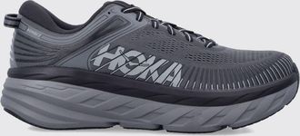 Hoka One One Sneakers Bondi 7 in tessuto tecnico con punta tonda e suola in gomma