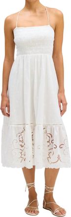 Allison New York Liora Midi Dress In White