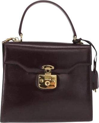 Gucci Pre-owned Handbags, female, Red, Size: ONE SIZE Pre-owned Vintage Handbag
