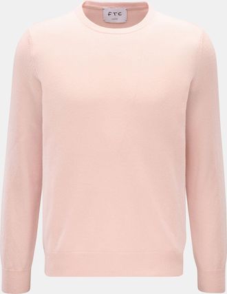 FTC Men - Cashmere crew neck jumper rose