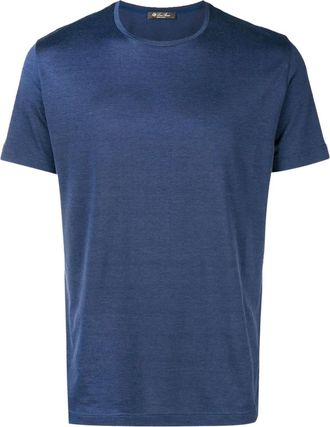 Loro Piana T-shirt a girocollo - Blu