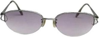 Givenchy Pre-owned Accessories, female, Purple, Size: ONE SIZE Pre-owned Metal Sunglasses