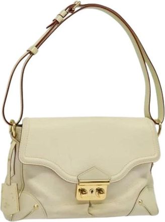 Louis Vuitton Pre-owned Shoulder Bags, female, White, Size: ONE SIZE Pre-owned Vintage Shoulder Bag