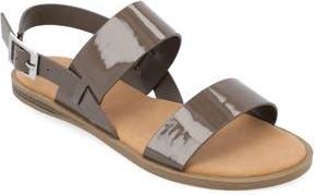 Journee Collection Lavine Sandal - Wide Width in Taupe at Nordstrom Rack, Size 6.5