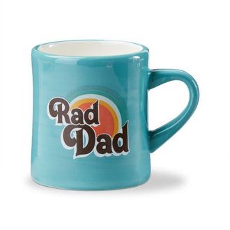 Tag Rad Dad Diner Mug Earthenware Multi 12 oz 3.45x3.45x3.9 in in Multicolored at Nordstrom