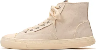 Miharayasuhiro PAST Sole Canvas High-top Sneaker White S09FW204-WHT