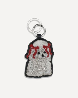 Ganni Poodle Key Ring Female UNI