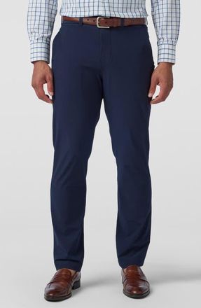 Mizzen+Main Helmsman Athletic Fit Performance Chinos in Navy at Nordstrom, Size 32 X 32