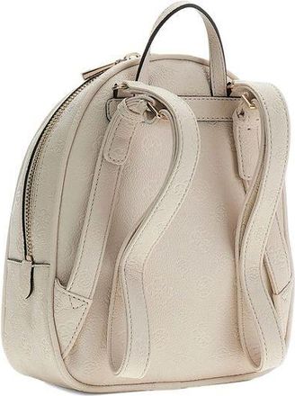 Guess Womens Backpack Stone Logo Polyurethane Bags - Backpacks