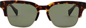 AllSaints Zinner 51mm Square Sunglasses in Classic Tort at Nordstrom