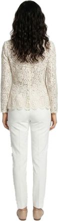 Dolce & Gabbana Lace Blouse - White