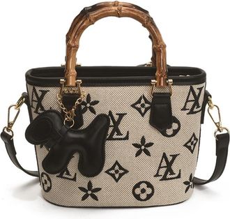 Generic Womens Handbag Autumn and Winter Casual Fashion Shoulder Bag(Black,A)