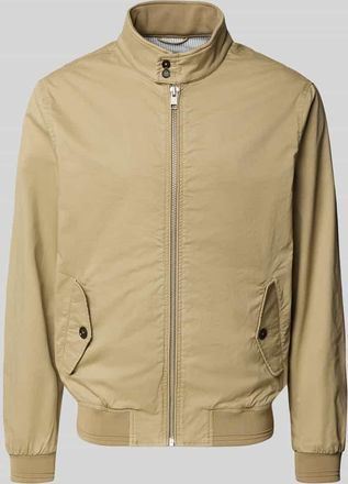 Christian Berg Jacke mit Stehkragen und Pattentaschen in Beige, Gr&ouml;&szlig;e 3XL