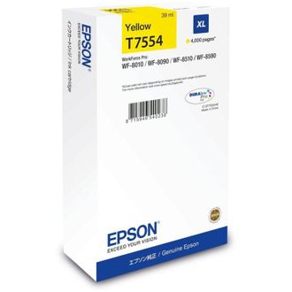 Epson C13t75544n Cartucho De Tinta 1 Pieza(s) Original Alto Rendimiento (xl) Amarillo