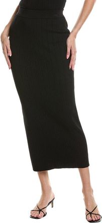 Kenneth Cole Variegated Rib Maxi Skirt