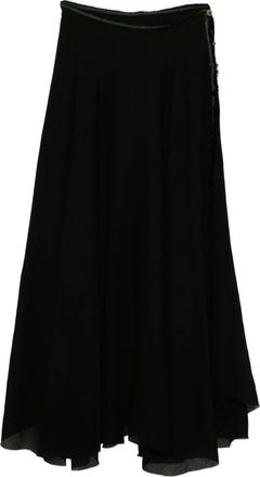 Ma+ Gonna drappeggiata - Nero