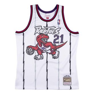 Mitchell & Ness Swingman Jersey Toronto Raptors 1997-98 Marcus Camby White SMJYLG19078-TRAWHIT97MCM
