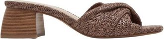 Silent D Womens Pedro Raffia Sandal In Brown