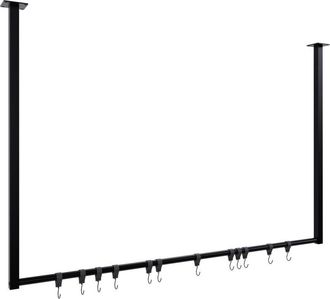 Clp Appendiabiti Fenton con 12 ganci per cappotti 120x80 cm