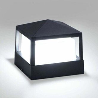 OEM Farola De Aluminio Para Exteriores Ip65 - Trime - Blanco Fr&iacute;o, Eficiencia Energ&eacute;tica A++, Ideal Para Entradas, Jardines O Vallas