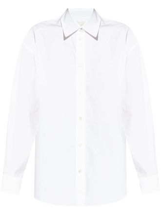 Isabel Marant White Fabriza Pointed Collar Shirt
